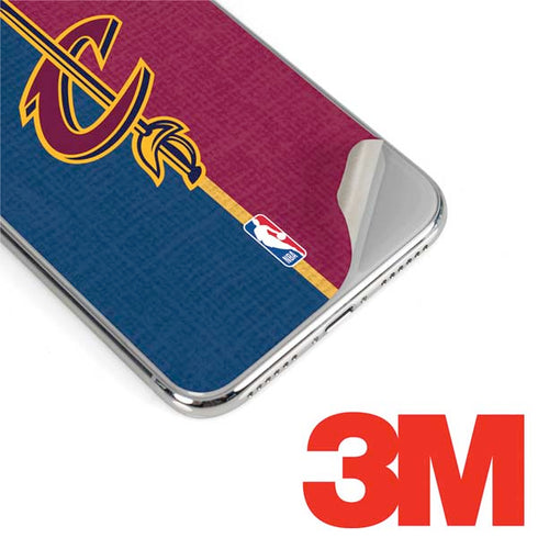 NBA Cleveland Cavaliers Canvas iPhone XS Skin