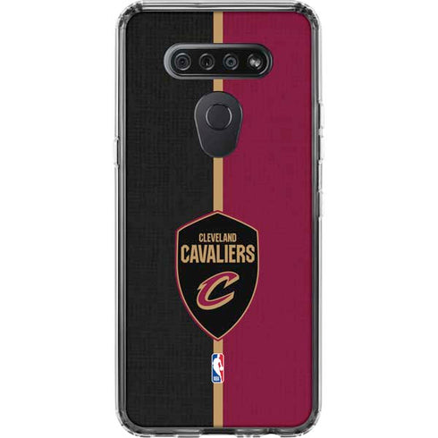 NBA Cleveland Cavaliers Canvas LG K51/Q51 Clear Case
