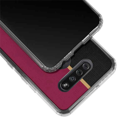 NBA Cleveland Cavaliers Canvas LG K51/Q51 Clear Case