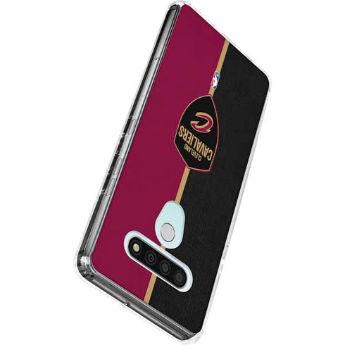 NBA Cleveland Cavaliers Canvas LG Stylo 6 Clear Case