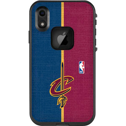 NBA Cleveland Cavaliers Canvas LifeProof Fre iPhone Skin
