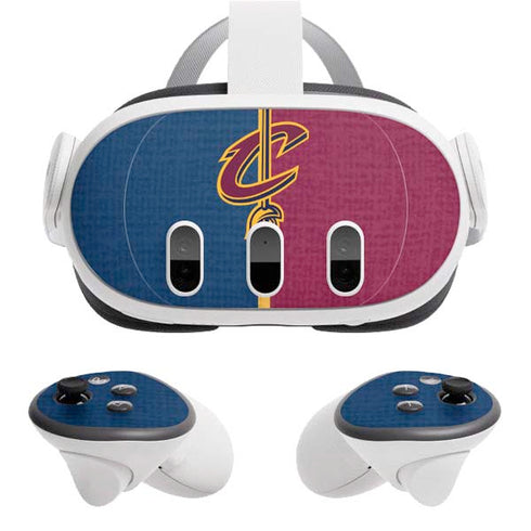 NBA Cleveland Cavaliers Canvas Meta Quest 3 Skin