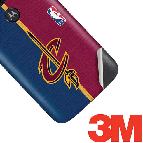 NBA Cleveland Cavaliers Canvas Moto E5 Play Skin