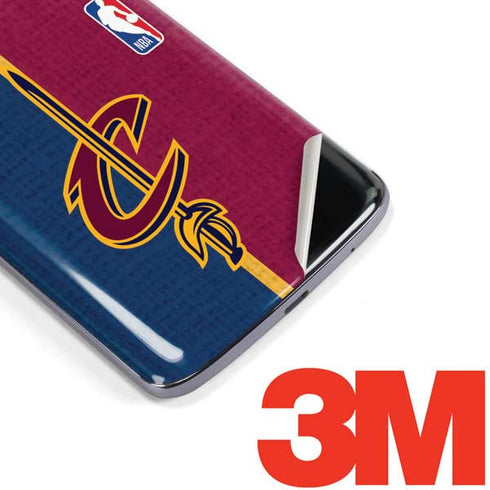 NBA Cleveland Cavaliers Canvas Moto E5 Plus Skin