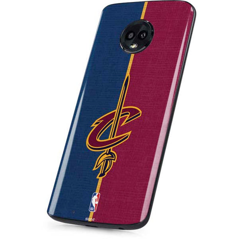 NBA Cleveland Cavaliers Canvas Moto G6 Skin