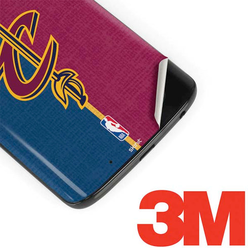 NBA Cleveland Cavaliers Canvas Moto G6 Skin