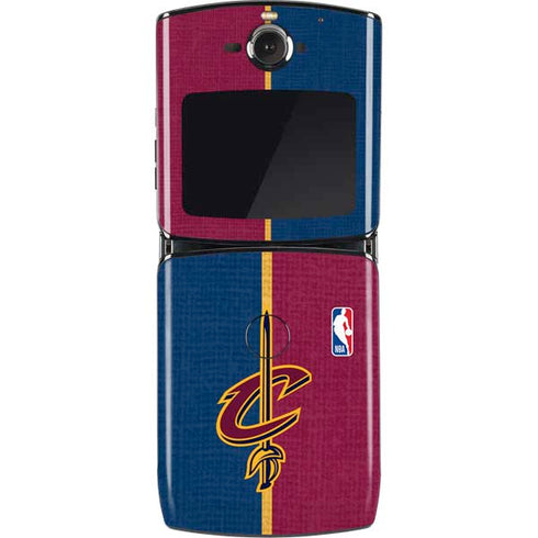 NBA Cleveland Cavaliers Canvas Motorola RAZR Skin