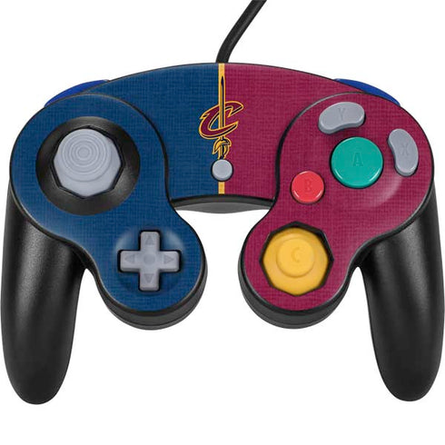 NBA Cleveland Cavaliers Canvas Nintendo GameCube Controller Skin
