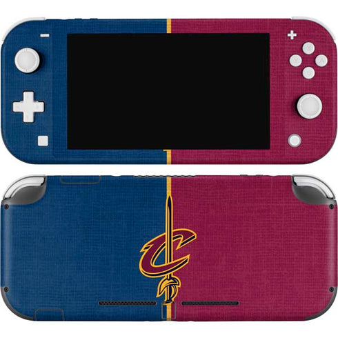 NBA Cleveland Cavaliers Canvas Nintendo Switch Lite Skin