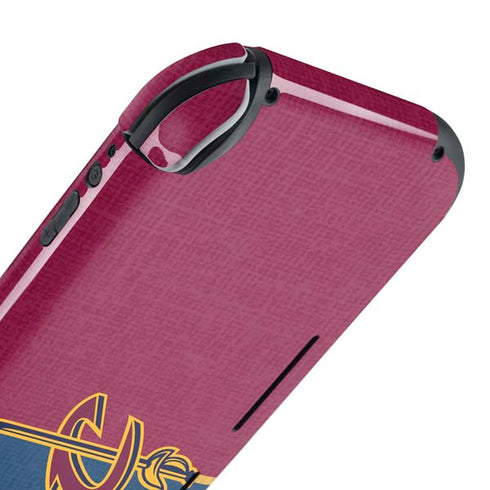 NBA Cleveland Cavaliers Canvas Nintendo Switch Lite Skin