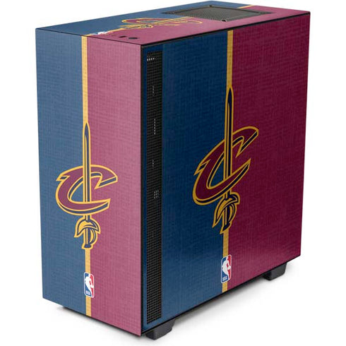 NBA Cleveland Cavaliers Canvas NZXT H510 Compact ATX Mid-Tower Case Skin