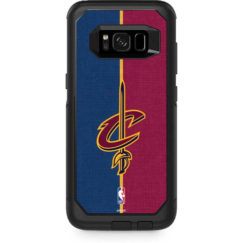 NBA Cleveland Cavaliers Canvas Otterbox Commuter Galaxy Skin