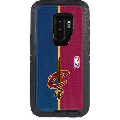 NBA Cleveland Cavaliers Canvas Otterbox Defender Galaxy Skin