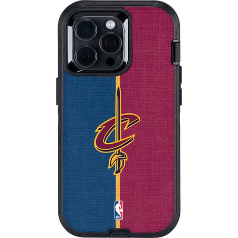 NBA Cleveland Cavaliers Canvas Otterbox Defender iPhone Skin