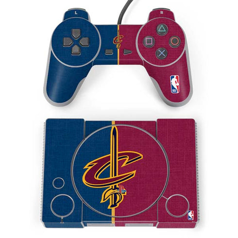 NBA Cleveland Cavaliers Canvas PlayStation Classic Bundle Skin