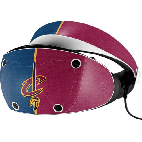 NBA Cleveland Cavaliers Canvas PlayStation VR2 Skin