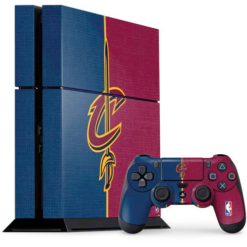 NBA Cleveland Cavaliers Canvas PS4 Console and Controller Bundle Skin