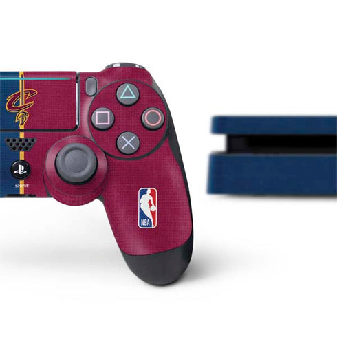 NBA Cleveland Cavaliers Canvas PS4 Slim Bundle Skin