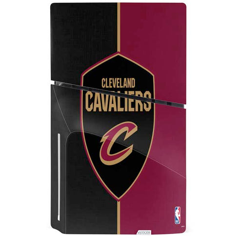NBA Cleveland Cavaliers Canvas PS5 Slim Disk Console Skin