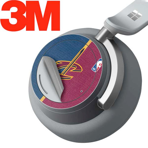 NBA Cleveland Cavaliers Canvas Surface Headphones Skin