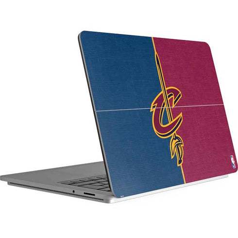 NBA Cleveland Cavaliers Canvas Surface Laptop Studio Skin