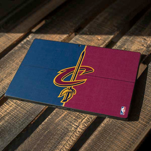 NBA Cleveland Cavaliers Canvas Surface Pro 7 Skin