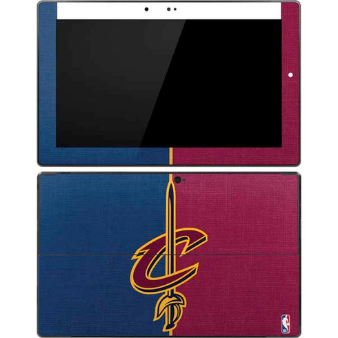 NBA Cleveland Cavaliers Canvas Surface Pro Tablet Skin