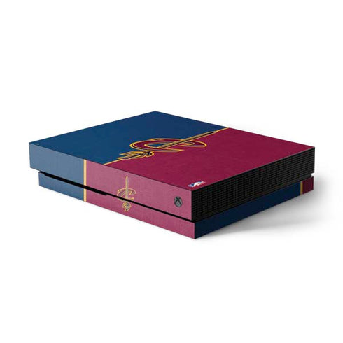 NBA Cleveland Cavaliers Canvas Xbox One X Console Skin
