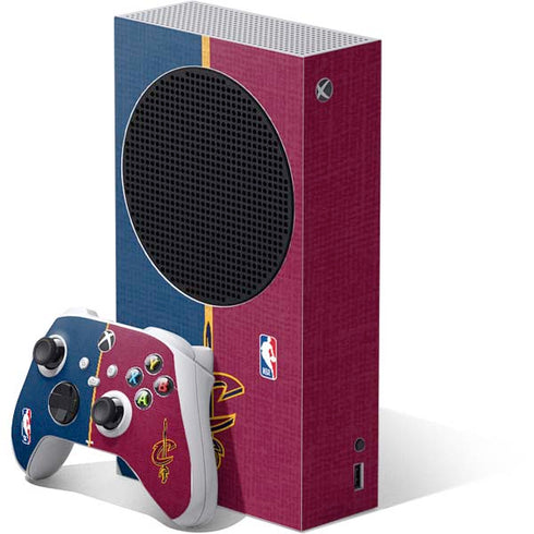 NBA Cleveland Cavaliers Canvas Xbox Series S Bundle Skin