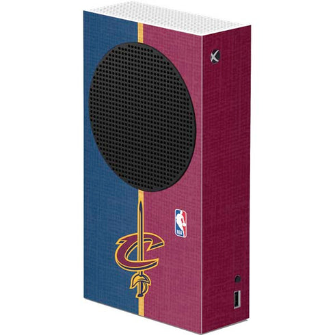 NBA Cleveland Cavaliers Canvas Xbox Series S Console Skin
