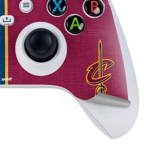 NBA Cleveland Cavaliers Canvas Xbox Series S Controller Skin