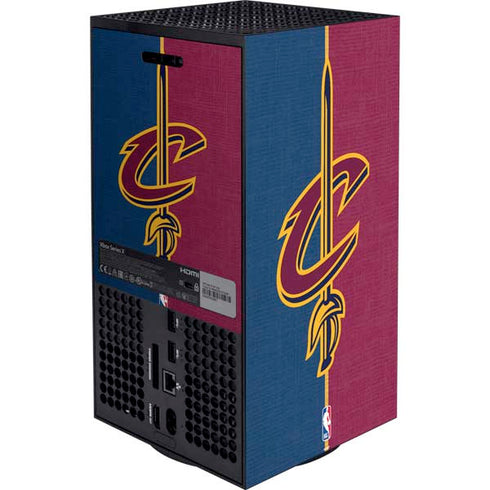 NBA Cleveland Cavaliers Canvas Xbox Series X Bundle Skin