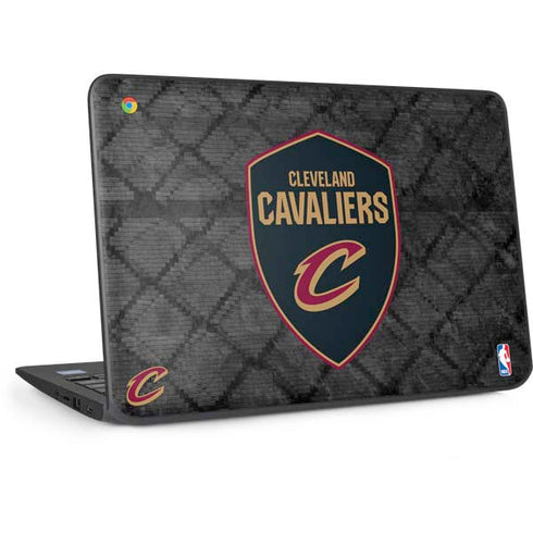NBA Cleveland Cavaliers Dark Rust HP Chromebook Skin