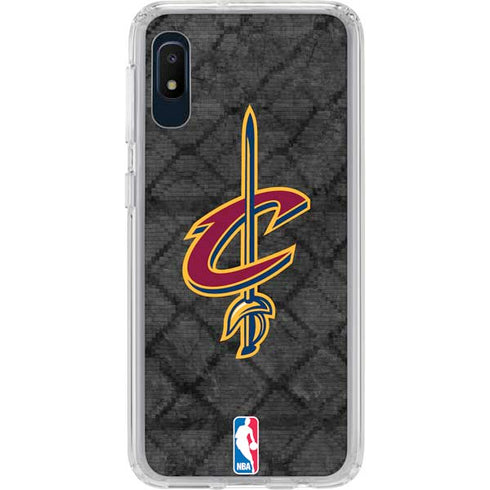 NBA Cleveland Cavaliers Dark Rust Galaxy A10e Clear Case