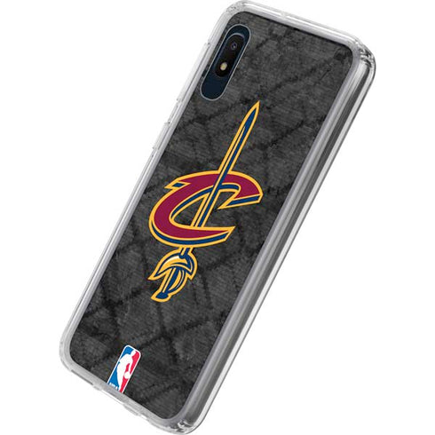 NBA Cleveland Cavaliers Dark Rust Galaxy A10e Clear Case