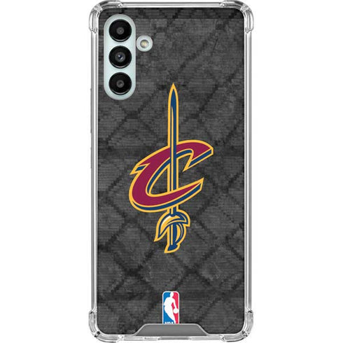 NBA Cleveland Cavaliers Dark Rust Galaxy A13 5G Clear Case