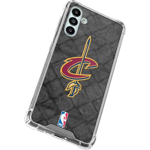 NBA Cleveland Cavaliers Dark Rust Galaxy A13 5G Clear Case