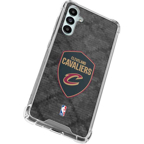 NBA Cleveland Cavaliers Dark Rust Galaxy A15 5G Clear Case