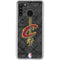 NBA Cleveland Cavaliers Dark Rust Galaxy A21 Clear Case