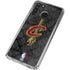 NBA Cleveland Cavaliers Dark Rust Galaxy A21 Clear Case