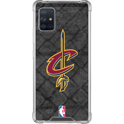 NBA Cleveland Cavaliers Dark Rust Galaxy A51 5G Clear Case
