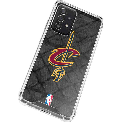 NBA Cleveland Cavaliers Dark Rust Galaxy A52 5G Clear Case