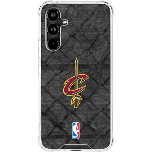NBA Cleveland Cavaliers Dark Rust Galaxy A54 5G Clear Case