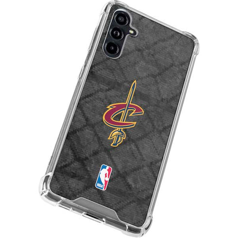 NBA Cleveland Cavaliers Dark Rust Galaxy A54 5G Clear Case