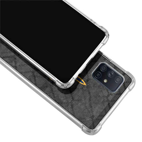 NBA Cleveland Cavaliers Dark Rust Galaxy A71 5G Clear Case