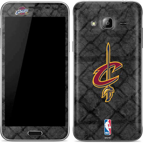 NBA Cleveland Cavaliers Dark Rust Galaxy J3 Skin