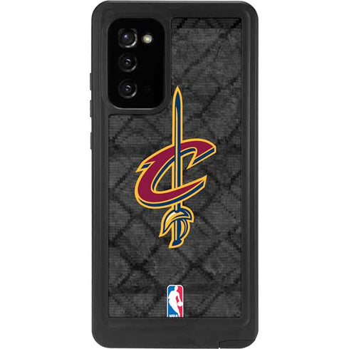 NBA Cleveland Cavaliers Dark Rust Galaxy Note20 5G Waterproof Case