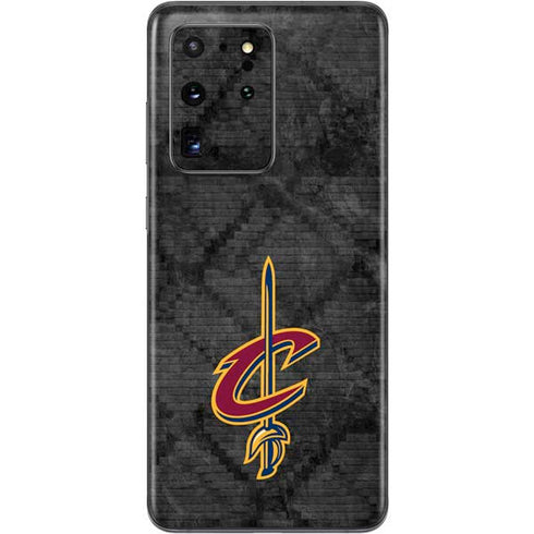 NBA Cleveland Cavaliers Dark Rust Galaxy S20 Ultra 5G Skin