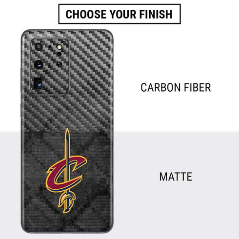 NBA Cleveland Cavaliers Dark Rust Galaxy S20 Ultra 5G Skin