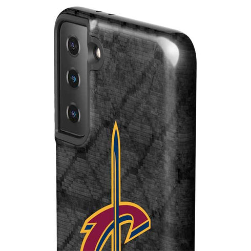 NBA Cleveland Cavaliers Dark Rust Galaxy S21 FE Pro Case
